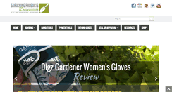 Desktop Screenshot of gardeningproductsreview.com